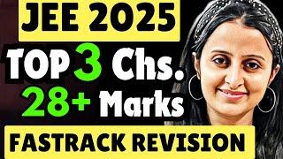 3 HIGHEST WEIGHTAGE CHAPTERS = 28+ MARKS| MATH MARATHON| EASIEST CHAPTERS |JEE MAINS 2025| NEHA MAM