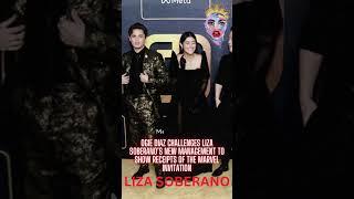 Ogie Diaz challenges Liza Soberano’s new management to show receipts of the Marvel invitation