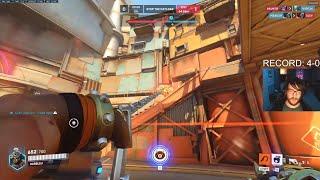 OW 2 IN LIVE! HARBLEU INSANE ROADHOG GAMEPLAY OVERWATCH 2 RELEASE