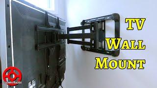 Who Own a TV Stand Anymore? | Installing an Extended Arm TV Wall Mount