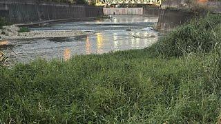 fishing at the biggest river in the taiwan