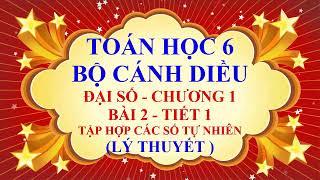 Toán học lớp 6 - Cánh diều - Bài 2 - Tập hợp các số tự nhiên - Tiết 1