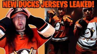 NEW ANAHEIM DUCKS JERSEYS LEAKED?!