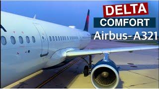 Trip Report - Delta Airbus a321 Comfort Plus GRR-MSP  #tripreport #airbusa321 #comfort+