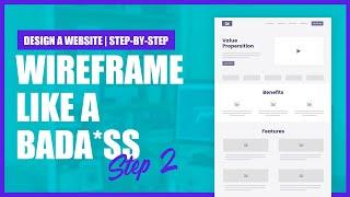 How To Wireframe For Web Design | Wireframing For Beginners Tutorial 2021