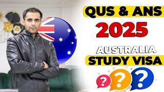 Q AND A SESSIONS -2025 MUST WATCH AUSTRALIA STUDY VISA