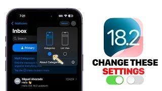 iOS 18.2 Settings To Change (IMMEDIATELY)