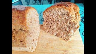 Bread Baking: Whole Wheat Walnut Bread - German recipe