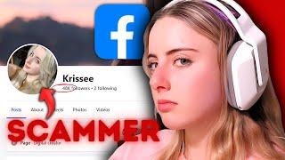 Krissee Exposes a Fake Facebook Account