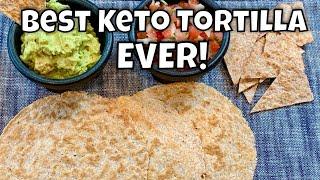 Best Keto Tortilla EVER - "Pan Head" Dough - Lupin Flour - 1g net carbs