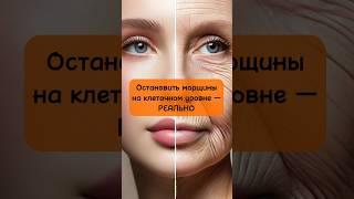 Остановить морщины на клеточном уровне — реально #медицинабудущего #морщины #красота