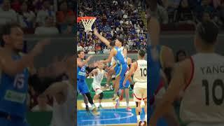 Kai Sotto is too strong for Hong Kong #gilaspilipinas #kaisotto  #basketball