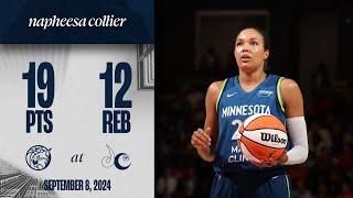 Napheesa Collier Scores 19 Points in Win vs. Washington Mystics | 09.08.24