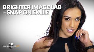 Snap On Smile vs Brighter Image Lab! Ditch the Dentist: See This $1K Smile Makeover!