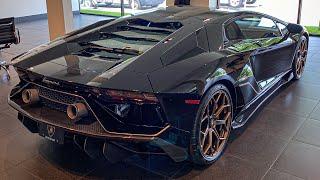 2022 Lamborghini Aventador Ultimae Is $1000000 *WORK OF ART* Walkaround Review in [4K]