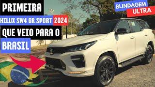 Hilux Sw4 Gr Sport 2024 já chegou e está incrível. NOVA BLINDAGEM da CITENFOR. Parte 1/3