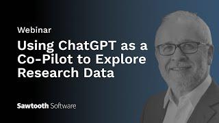 Using ChatGPT as a Co-Pilot to Explore Research Data