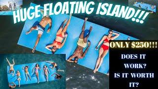 Best Bargain Floating Island Water Pad For Your Boat Or Personal Use!!!