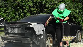 Mustang Surface Prep: Dustless Blasting on Two Guys Garage