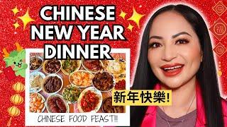 CHINESE NEW YEAR DINNER with my HAKKA FAMILY! HAKKA CHINESE FOOD FEAST!! | Kirsty Lo