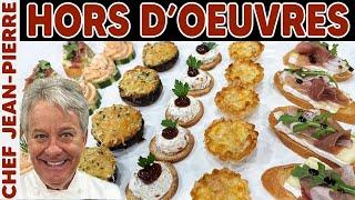 Hors d'oeuvres/ Small bites appetizers | Chef Jean-Pierre