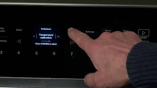 Oven Temperature Calibration on Range