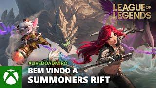 Live de LEAGUE OF LEGENDS | com VANTAGENS do PC GAME PASS