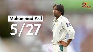 Mohammad Asif Amazing Swing Bowling  Against Sri Lanka | SL vs PAK 2nd Test at Kandy 2006
