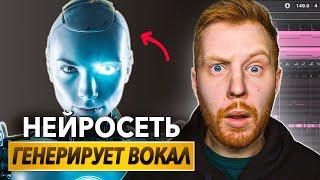 ВОКАЛИСТЫ БОЛЬШЕ НЕ НУЖНЫ? - НЕЙРОСЕТЬ СОЗДАЁТ ВОКАЛ С НУЛЯ