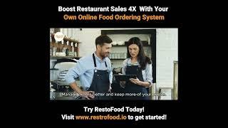 RestroFood Mobile Ad