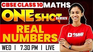 CBSE CLASS 10 Maths | Chapter 1 | Real Numbers | One Shot Series | Exam Winner