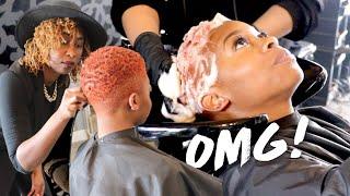 HAIR TRANSFORMATION VLOG: Cut & Color Salon Experience!!!