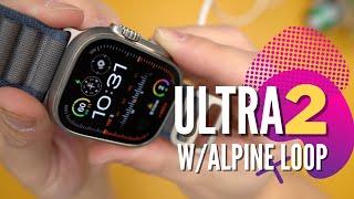 Unboxing the Apple Watch Ultra 2: Blue Alpine Loop Edition! 
