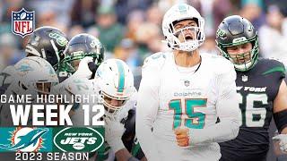 Miami Dolphins vs. New York Jets | 2023 Week 12 Game Highlights