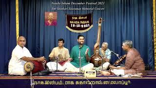 Vidwan Ashwath Narayanan for Smt Sankari Sitaraman Memorial Concert at Naada Inbam