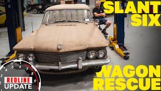 NEW PROJECT: Unique old 1960's Dodge wagon parked for 25 years | Redline Rebuild Update