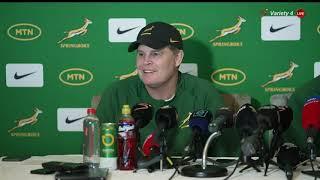 Rassie Erasmus names his Springbok team to face Ireland in the Second Test | Press Conference