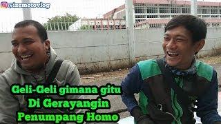 DRIVER OJEK ONLINE PENUMPANGNYA HOMO | CERITA OJOL