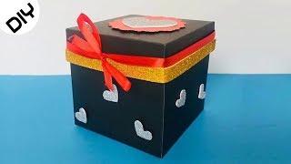 How To Make A Paper Gift Box with Lid | DIY Gift Box Ideas | Paper Craft Ideas | #25