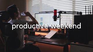 Productive Weekend In Medical School | Building My New Desk, Assignments & Video Games