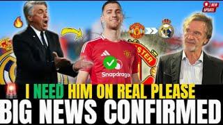 URGENT!MAN UTD BOSS REVEALS DIOGO DALOT'S SHOCKING TRANSFER NEWS ‍️ FANS LEFT IN DISBELIEF