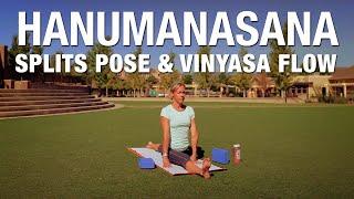 Hanumanasana - Splits Pose & Yoga Flow Class - Five Parks Yoga