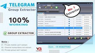 Telegram members extractor download | extract telegram group members data - 2025