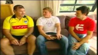 Footy Show - George Ritete acting as Brett Finch DAD 2008