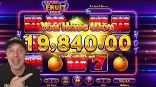 My Hot Hot Fruit Biggest Win to Date!