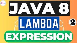 4. Lambda Expression Quick Recap & Guide in JAVA 8 || APIPOTHI || LAMBDA EXPRESSION || JAVA8