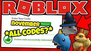 *NOVEMBER 2020* ALL WORKING PROMO CODES IN ROBLOX! + NEW CODE