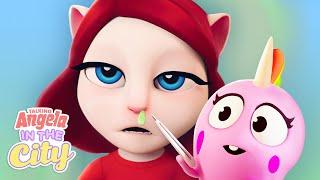 NEW EPISODE! Down With a Cold  Talking Angela: In The City (Episode 8)