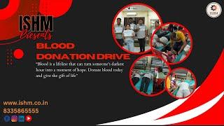 ISHM Blood Donation Drive