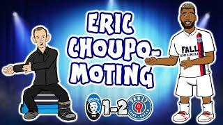 ERIC CHOUPO-MOTING! PSG beat Atalanta 2-1 (Champions League Parody Goals Highlights Neymar Mbappe)